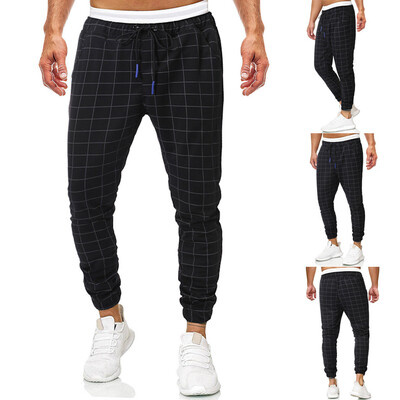 

Gobestart Fashion Mens Casual Solid Loose Patchwork Color Sweatpant Trousers Jogger Pant