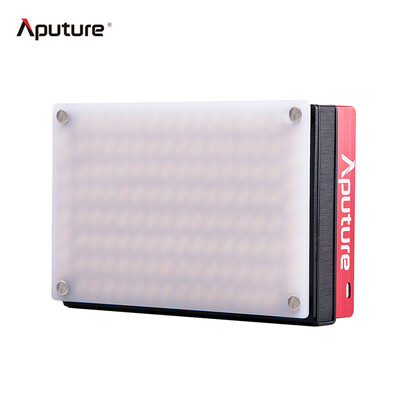 

Aputure AL-MX Mini LED Video Light 2800K-6500K Color Temperature CRI95 128pcs LED Beads Adjustable Brightness Built-in Lithium Ba