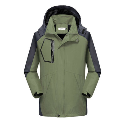 

Mens L-4XL Sports Waterproof Hiking Camping Jacket Outdoor Rain Coat Hoodie