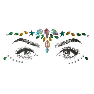 

〖Follure〗Face Gems Adhesive Glitter Jewel Tattoo Wedding Festival Rave Party Body Make Up