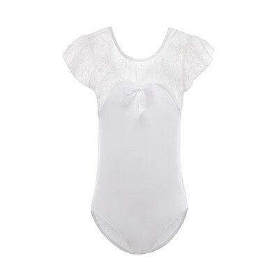 

YI QIAN WU lace butterfly sleeves dress dance clothes exercise clothes