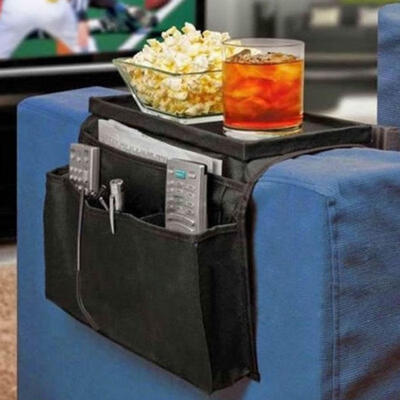 

6 Pockets Sofa Handrail Couch Armrest Arm Rest Organizer Remote Control Holder