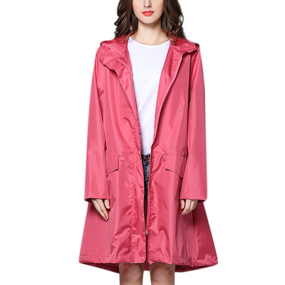

Toponeto Womens Rain Jacket Outdoor Waterproof Windproof Coat Outwear