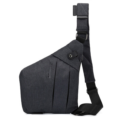 

Mens chest bag portable multi-function Messenger bag Womens anti-theft reflective shoulder bag Outdoor travel bag small backpack