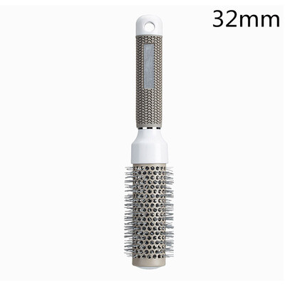 

〖Follure〗Professional Ceramic Round Barrel Hair Brush Iron Radial Comb for Curling