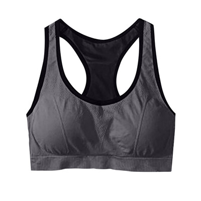 

Toponeto Women Racerback Sports Bras - High Impact Workout Activewear Bra Yoga Bra