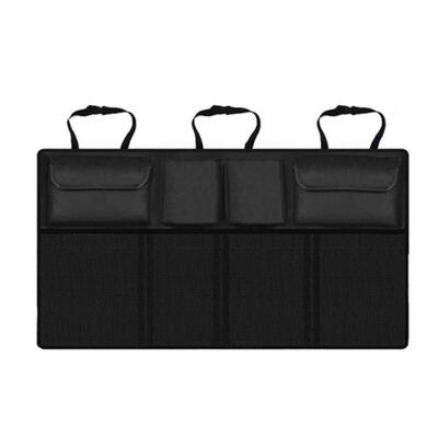 

Universal Car Trunk Rear Seat Organizer Bag SUV Net Mesh Storage Stowing Tidying Folding Pockets