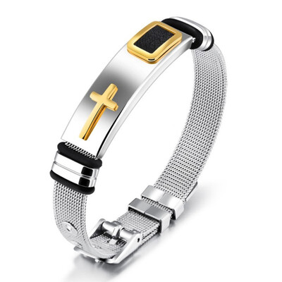 

Jewelry steel mesh bracelet bracelet titanium steel mens personalized bracelet