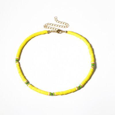 

Bohemian Handmade 2019 Rainbow Beads Choker Necklace Candy Color Bead Satellite Necklace Women Fashion Jewelry Necklaces