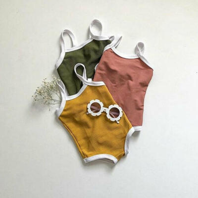 

USToddler Baby Girl Knitted Pits Casual Vest Suspender Outfit One-Pieces Clothes