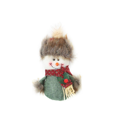 

Siaonvr Christmas Doll Pendant Cartoon Old Man Puppet Hanging Scene Dress Up