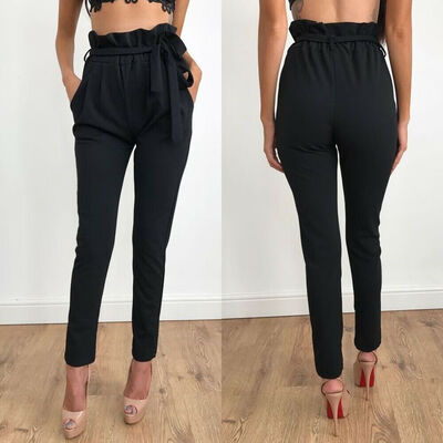 

Women High Waist Slim Skinny Leggings Stretchy Pants Jeggings Pencil Pants