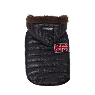 

Dog Coat Coat Black Red Pet Dog Clothes Coat Soft Cotton Dog Clothing Small Size Five Colors Dog Jacket Parkas Sweatshirt Coat