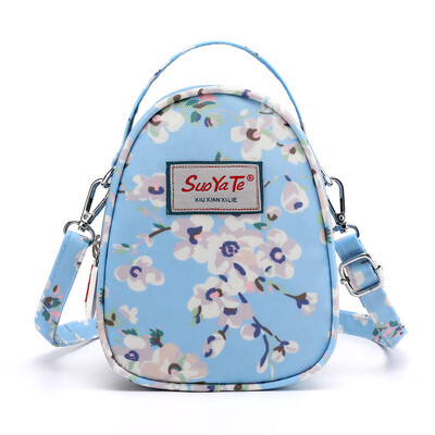 

Mini-Bag Printed Bag Nylon Oxford Slant Bag Portable pocket canvas