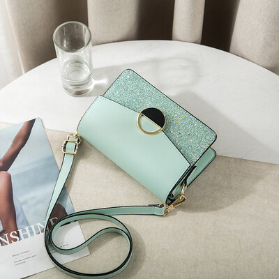 

In summer ins super-hot girls Korean version of one-shoulder oblique bag is fashionable with studentsoblique stride