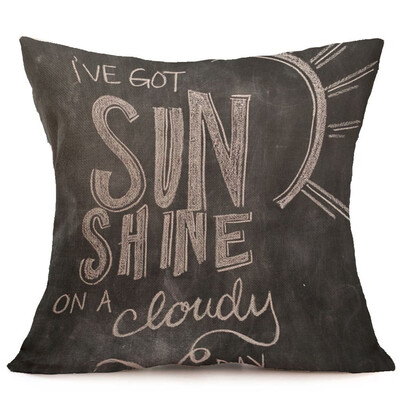 

〖Follure〗Happy Fall Thanksgiving Day Soft Linen Pillow Case Cushion Cover Home Decor