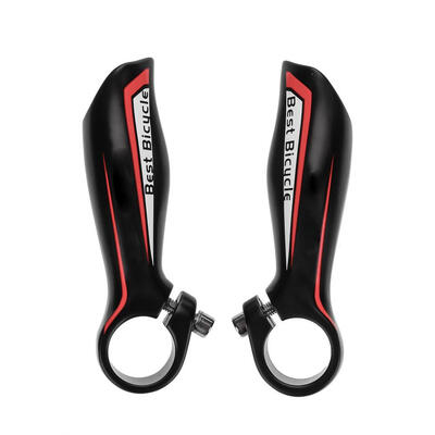 

Greensen 1 Pair Aluminum Alloy Mountain Bike Bicycle Handlebar Bar Ends Hand Grip End 222mm