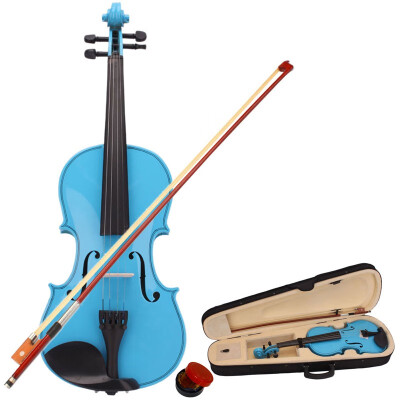 

Ktaxon 18 Natural Acoustic Violin Fiddle with Hard Case Bow Rosin Full Size for beginning