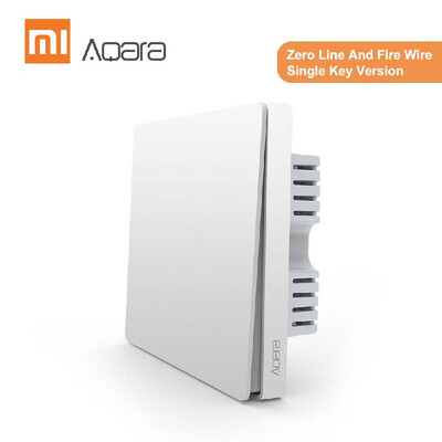 

Aqara QBKG12LM Wall Switch Intelligent Home Switching Remote Control Home Kit Mi Home AppZero Line And Fire Wire Double Key Versi