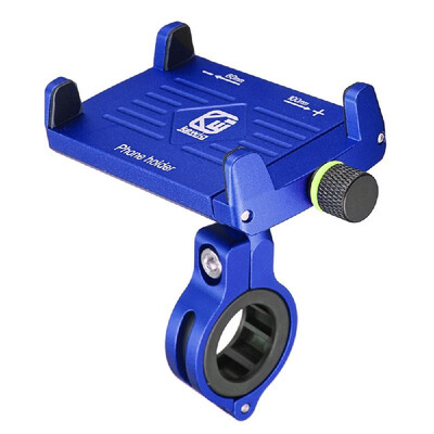 

Aluminum Super Solid Stable Motorcycle Handlebar Phone Holder GPS Mount Red