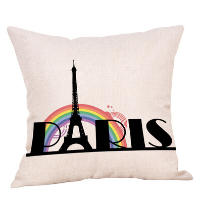 

Gobestart Pillow Case Sofa Car Waist Throw Cushion Cover Home Decoration