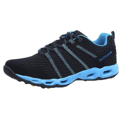 

2019 Men Vulcanize Shoes Mens Summer Outdoor Breathable Mesh Shoes Couple Casual High Quality Comfortable Non-slip Shoes