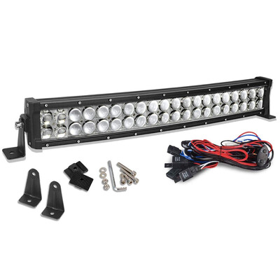 

24inch 280W Led Light Bar Curved Spot Flood Combo Work UTE Truck SUV ATV 22"