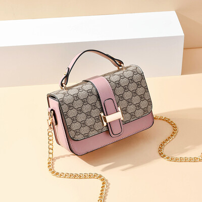 

Shangxin Womens Bag Korean Edition Chaozhou Single Shoulder Slant Bag Fashion Summer Ladies Hundred Chain Bag