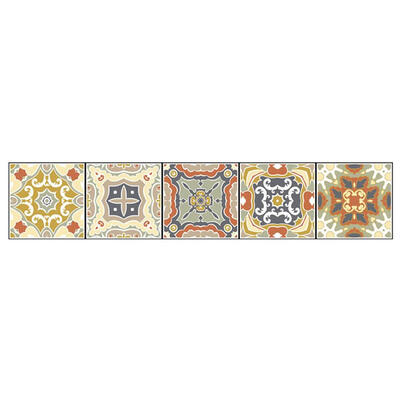 

1 Set PVC Waterproof Wall Tiles Stickers Cabinet Decal Home Kitchen Decor