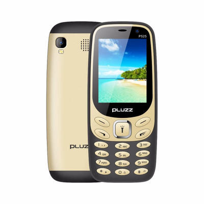 

PLUZZ P525 Spreadtrum 6531E Dual SIM Feature Mobile Phone