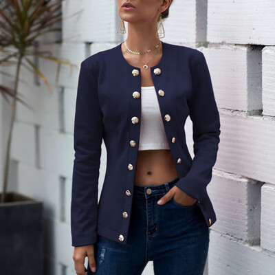 

Long-sleeved Slim Blazers