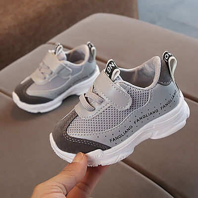 

Children Casual Shoes Breathable Baby Shoes 3 Colors Boys Girls Soft Sole Shallow Baby Shoes
