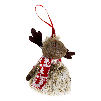 

Toponeto hristmas Tree Creative Decoration Pendant Cute Santa Snowman Doll Pendant