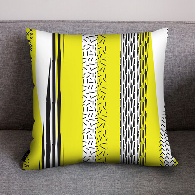 

〖Follure〗Print Pillow Case Polyester Sofa Car Cushion Cover Home Decor
