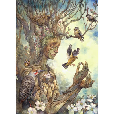 

5D DIY Full Drill Diamond Painting Tree Man Cross Stitch Embroidery Mosaic