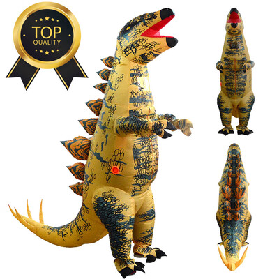 

YIWULAAdult Inflatable Stegosaurus Dinosaur Blow Up Fancy Costume Suit Party Party Toy