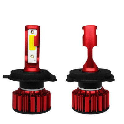 

2PCS Q1 H4 60W 6500K Car Front LED Headlight Bulb Conversion Kit All-in-one Super Light Bulbs
