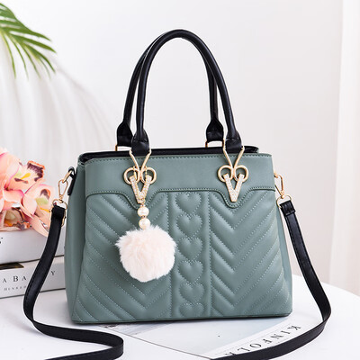 

2019 summer new bag female European&American big bag PU leather fashion handbags Messenger shoulder bag
