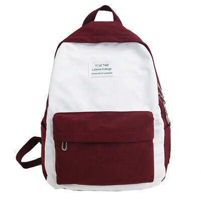 

Insfeng schoolbag female Korean version high school backpack Japanese junior high school students Da Panya shoulder Baosen Departm