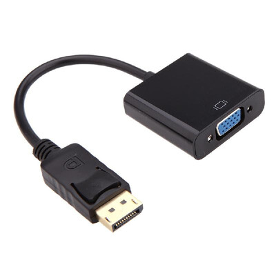 

Hot-selling 1080p DP DisplayPort Male to VGA Female Converter Adapter Cable