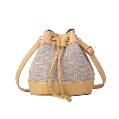 

Tailored Summer New Straw Bag Woman 2019 Fashion Messenger Bag Straw Bucket Shoulder Bag