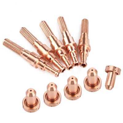 

Greensen 5pcs 98215 Electrode 5 pcs 9-8212 Nozzle Tips Consumable for SL60-100 Plasma Torch