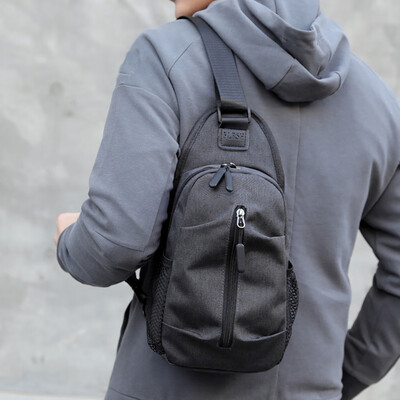 

Tailored Mens Simple Leisure Fashion Business Security Chest Bags Single Shoulder Bags