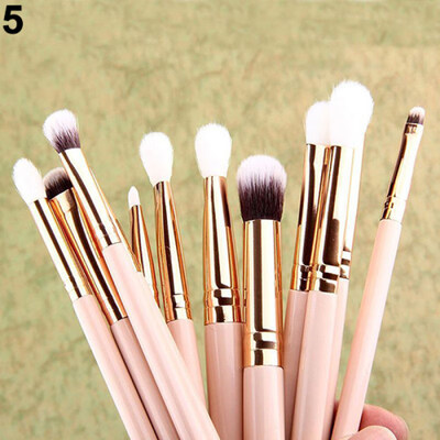 

Pro Powder Foundation Eyeshadow Eyeliner Brush Lip Brush Set Beauty Makeup Tool