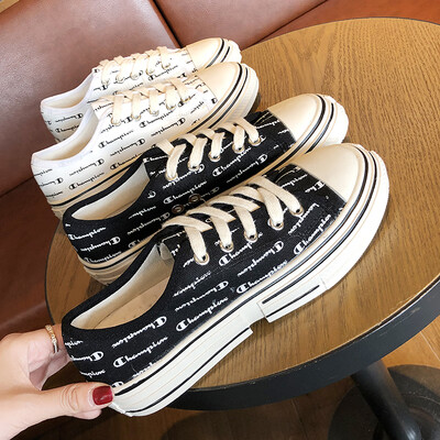 

Canvas Shoes Tide Shoes Summer Style Student Korean Version of Baidan Shoes Flat Bottom Shoes Breathable Small White Shoes