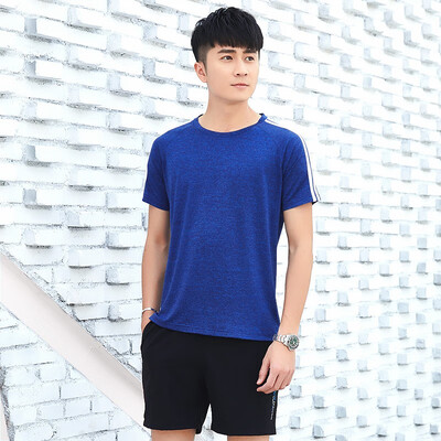 

Tu Ruiou Couple models men&women short sleeve vest leisure suit ventilation 5050