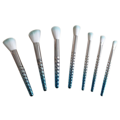 

Toponeto 7PCS Make Up Foundation Eyebrow Eyeliner Blush Cosmetic Concealer Brushes