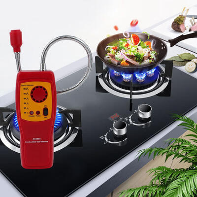

Greensen AS8800 Combustible Gas Detector Gas Analyzer Highly Sensitive Combustible Gas Leakage Detector