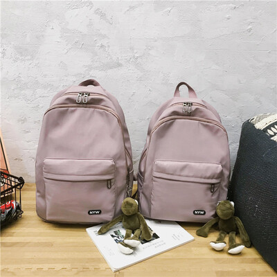 

Junior high school studentsschoolbag girls ins Fengshuan Yasen Department Korean version of high school Baitao frog hanging piece