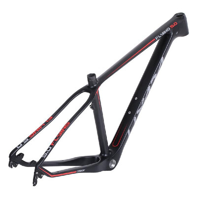 

Lixada 155" Carbon Fiber MTB Bicycle Mountain Bike Frame for 275" Wheels